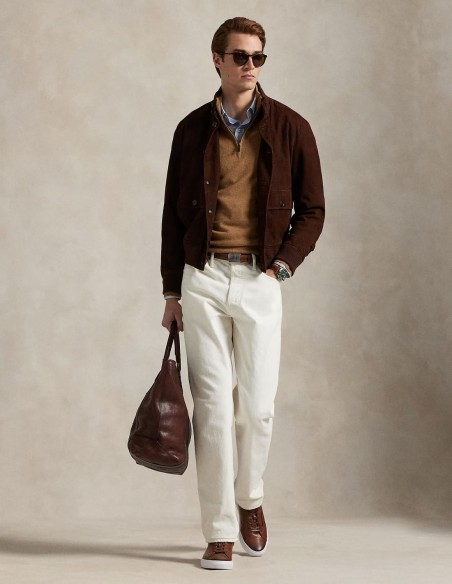 WOOL QUARTER-ZIP SWEATER