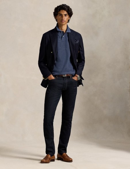 ΜΠΛΟΥΖΑ POLO MESH CUSTOM SLIM FIT