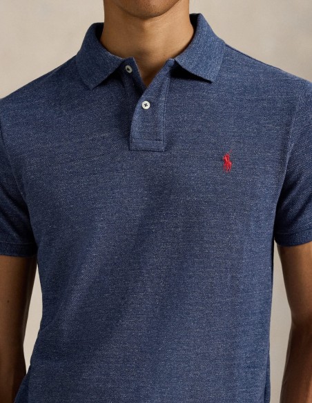 CUSTOM SLIM FIT MESH POLO SHIRT