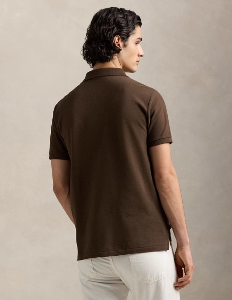 CUSTOM FIT MESH POLO SHIRT