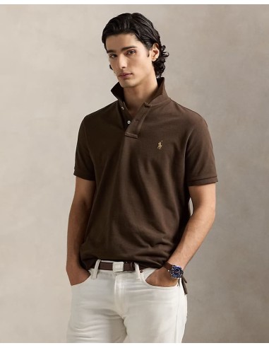 CUSTOM FIT MESH POLO SHIRT