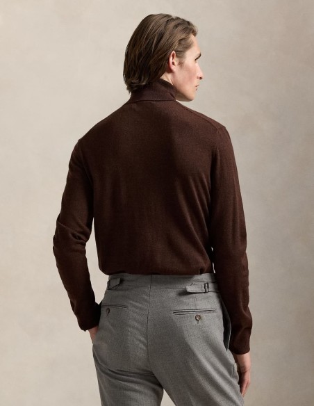 WASHABLE WOOL ROLLNECK JUMPER