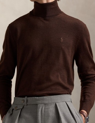 WASHABLE WOOL ROLLNECK JUMPER