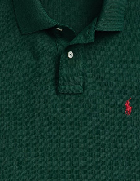 CUSTOM SLIM FIT MESH POLO SHIRT