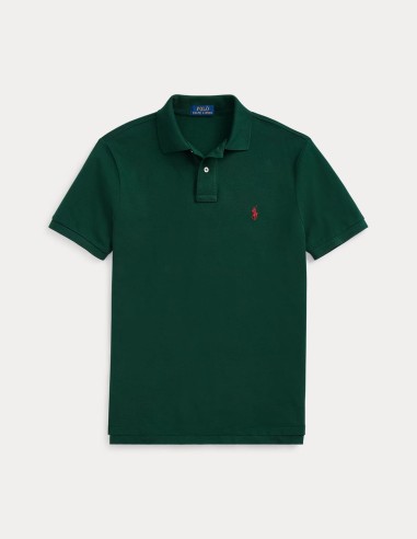 CUSTOM SLIM FIT MESH POLO SHIRT