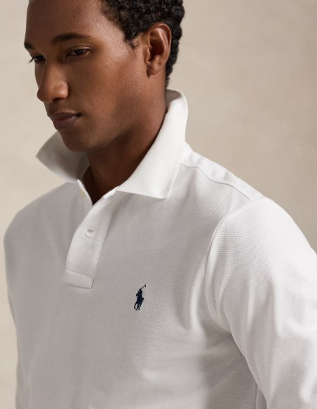 CUSTOM SLIM FIT MESH POLO SHIRT