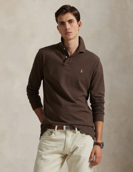 ΜΠΛΟΥΖΑ POLO MESH CUSTOM SLIM FIT