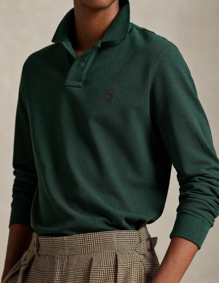 ΜΠΛΟΥΖΑ POLO MESH CUSTOM SLIM FIT