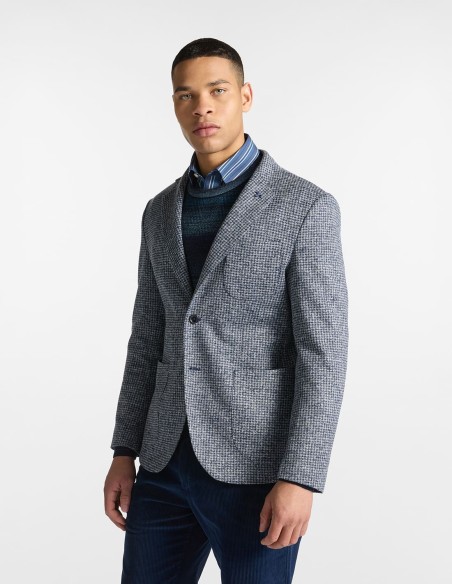 JACKET WITH COLORFUL CRAFTSMANSHIP CAPSULE