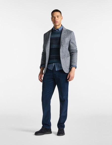 JACKET WITH COLORFUL CRAFTSMANSHIP CAPSULE