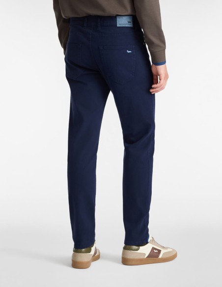 NARROW FIT GABARDINE PANTS