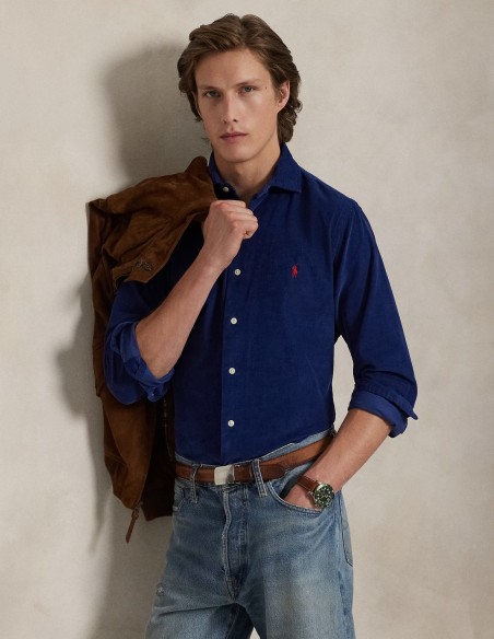 CUSTOM FIT CORDUROY SHIRT