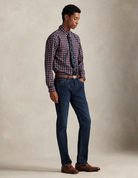 ΠΟΥΚΑΜΙΣΟ PLAID POPLIN SHIRT CUSTOM FIT