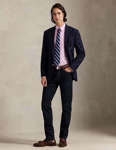 CUSTOM FIT STRETCH OXFORD SHIRT