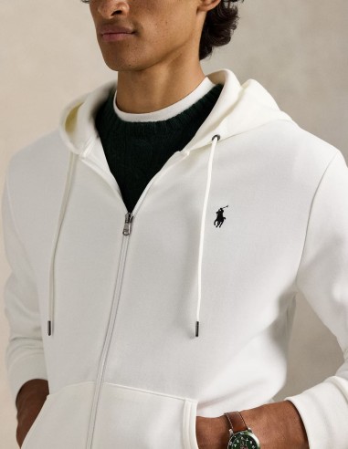 DOUBLE-KNIT FULL ZIP HOODIE