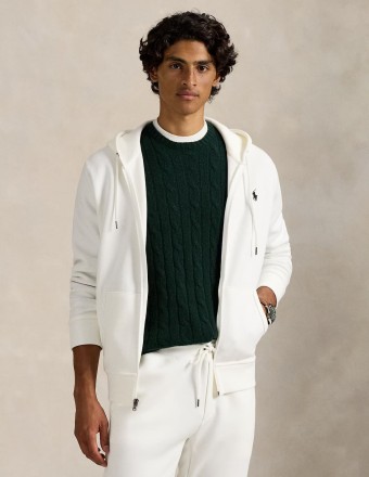 DOUBLE-KNIT FULL ZIP HOODIE