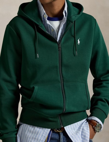 DOUBLE-KNIT FULL ZIP HOODIE