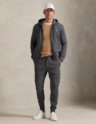DOUBLE-KNIT FULL ZIP HOODIE