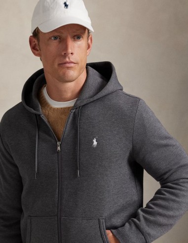 DOUBLE-KNIT FULL ZIP HOODIE