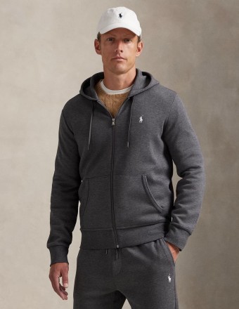 DOUBLE-KNIT FULL ZIP HOODIE