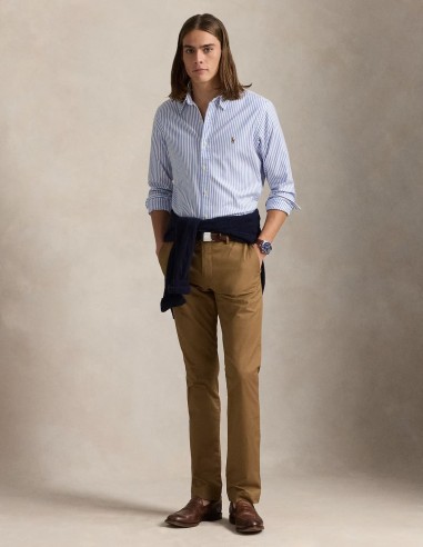 ΠΟΥΚΑΜΙΣΟ STRIPED STRETCH OXFORD...