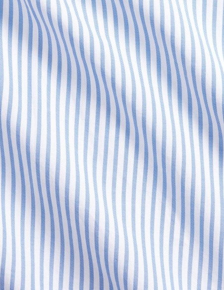 ΠΟΥΚΑΜΙΣΟ STRIPED STRETCH OXFORD CUSTOM FIT