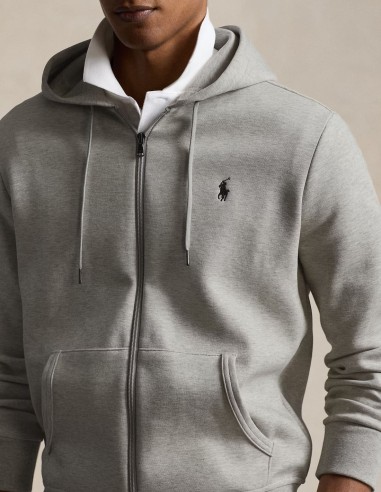 DOUBLE-KNIT FULL ZIP HOODIE