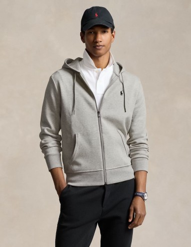 DOUBLE-KNIT FULL ZIP HOODIE