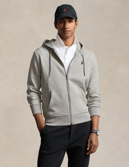 DOUBLE-KNIT FULL ZIP HOODIE