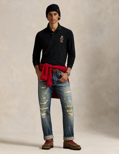 ΜΠΛΟΥΖΑ POLO MESH POLO BEAR CLASSIC FIT