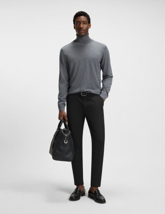 SLIM FIT PANTS IN A... 2