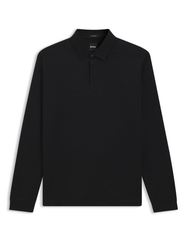 MERCERISED-COTTON POLO SHIRT WITH... MERCERISED-COTTON POLO SHIRT WITH...