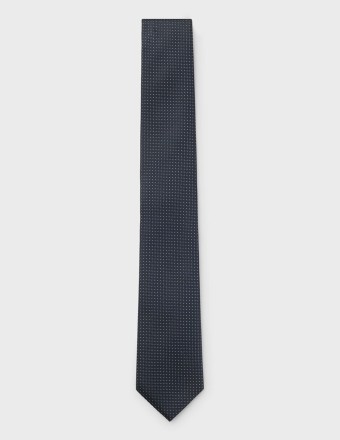 SILK-BLEND TIE WITH MICRO... 2