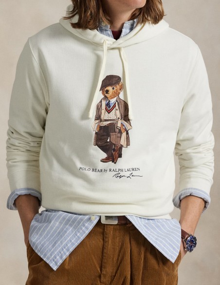 POLO BEAR FLEECE HOODIE
