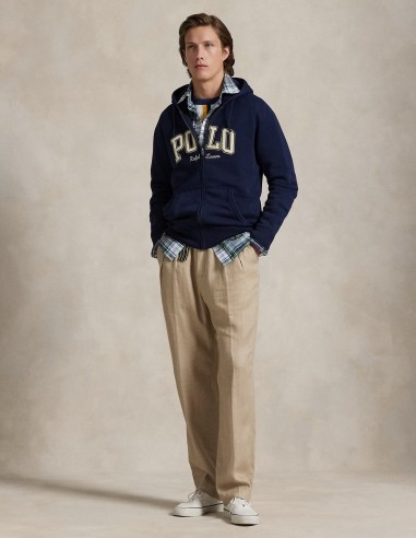 ΦΟΥΤΕΡ ΖΑΚΕΤΑ ΜΕ ΚΟΥΚΟΥΛΑ LOGO FLEECE