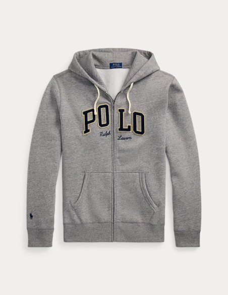 LOGO FLEECE FULL-ZIP HOODIE
