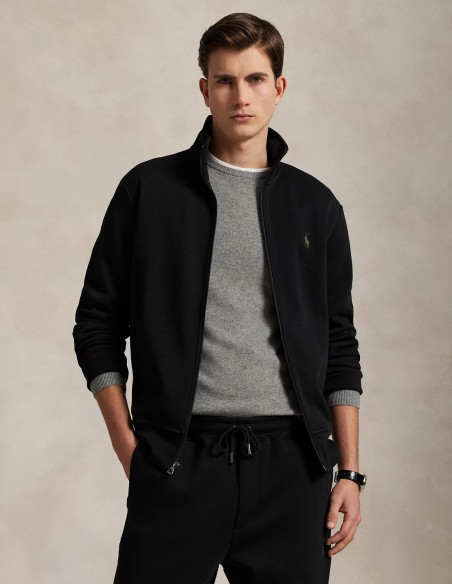 DOUBLE-KNIT TRACK JACKET