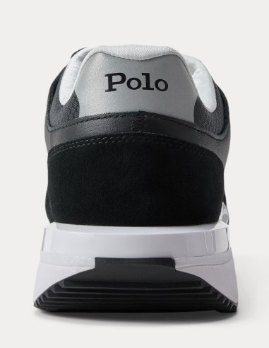 TRAIN 89 V2 SUEDE-PANELLED TRAINER