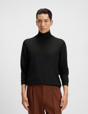 SLIM FIT ROLLNECK SWEATER...