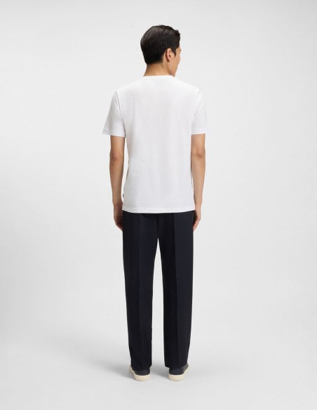 COTTON-JERSEY T-SHIRT WITH RUBBER PRINT LOGO