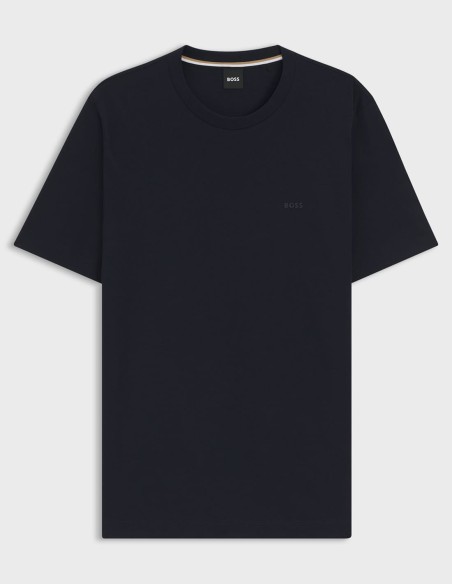 COTTON-JERSEY T-SHIRT WITH RUBBER PRINT LOGO