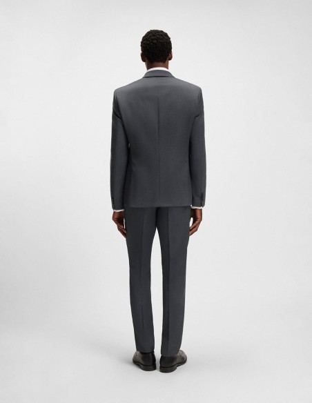 SLIM FIT SUIT JACKET IN VIRGIN- WOOL SERGE