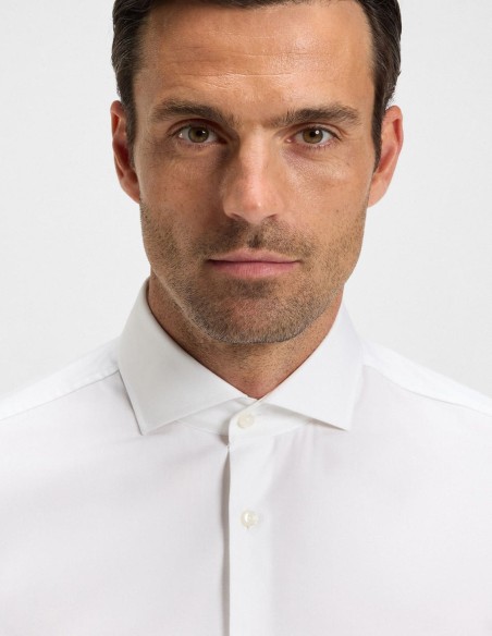 SLIM FIT SHIRT WITH DOUBLE CUFFS