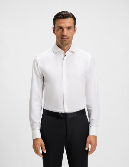 SLIM FIT SHIRT WITH DOUBLE CUFFS