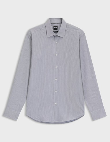 REGULAR FIT EASY IRON STRETCH COTTON...