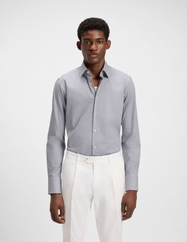 REGULAR FIT EASY IRON STRETCH COTTON...