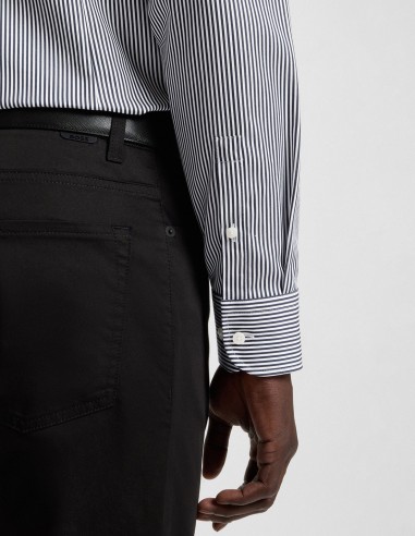 ΠΟΥΚΑΜΙΣΟ STRIPED COTTON EASY IRON...