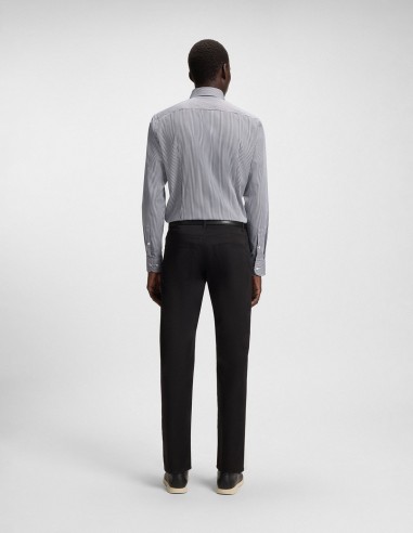 ΠΟΥΚΑΜΙΣΟ STRIPED COTTON EASY IRON...