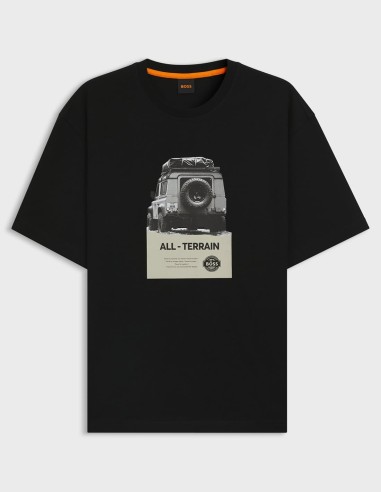 RELAXED FIT T-SHIRT WITH PRINTED ARTWORK