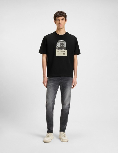 RELAXED FIT T-SHIRT WITH PRINTED ARTWORK